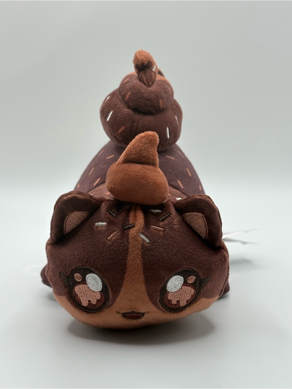 Aphmau Meemeows Ice Cream Chocolate 6"  Plush Brown  Cat Soft Toy
